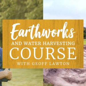 Geoff Lawton Earthworks and water harvesting Course at Zaytuna Farm
